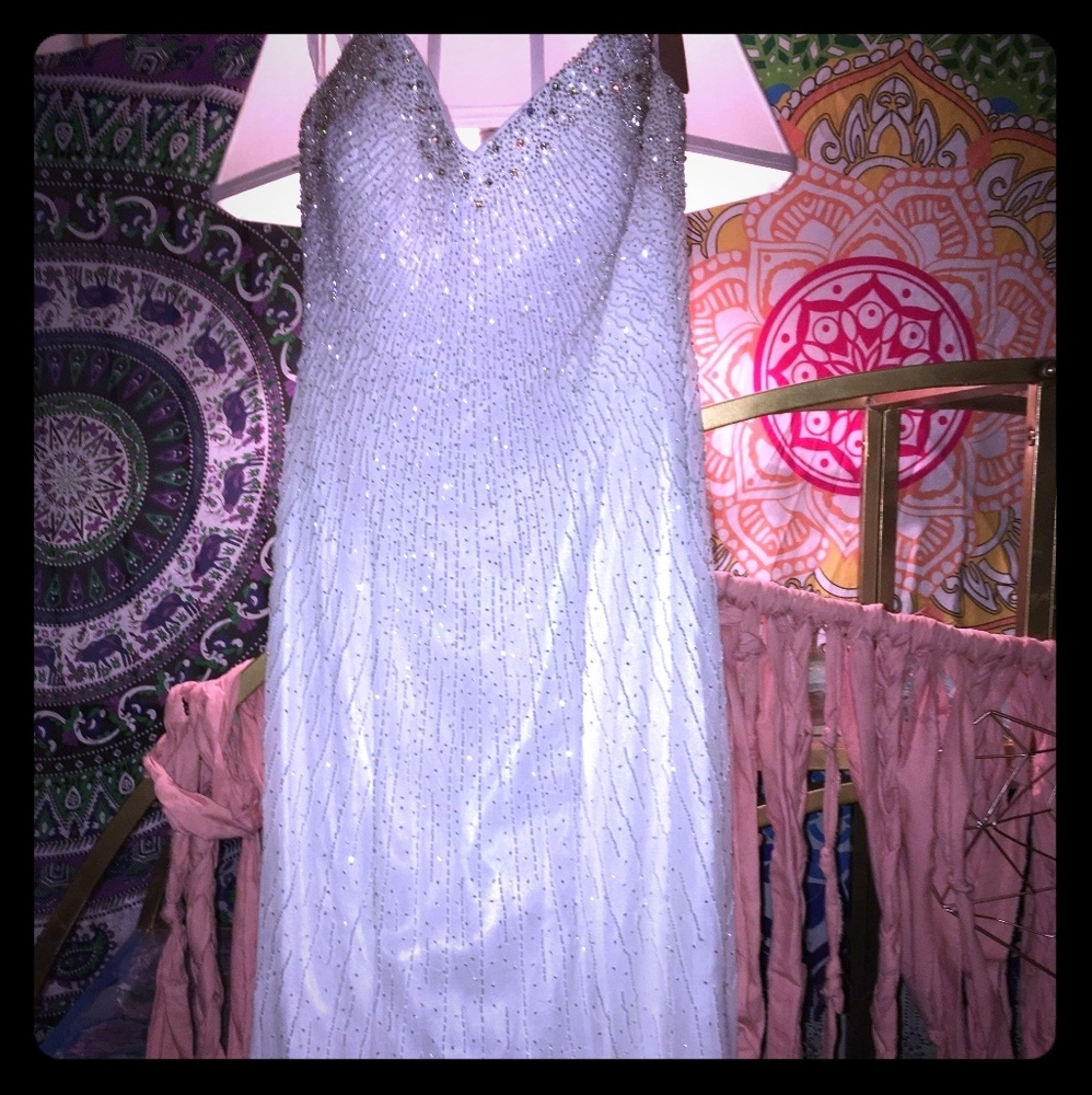 Tiffany designs white wedding or party dress